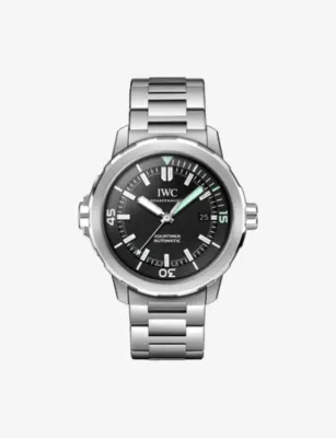 IWC Aquatimer Stainless-Steel Automatic Watch 42mm in STEEL – Jewellery & Watches | Mens luxury watches
