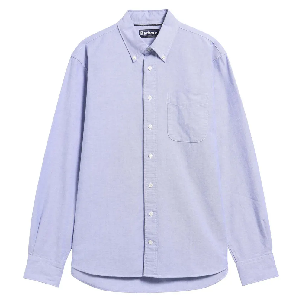 Barbour Men's Authentic Cotton Long-Sleeve Oxford Shirt