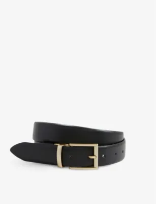 REISS Ricky reversible leather belt - 32