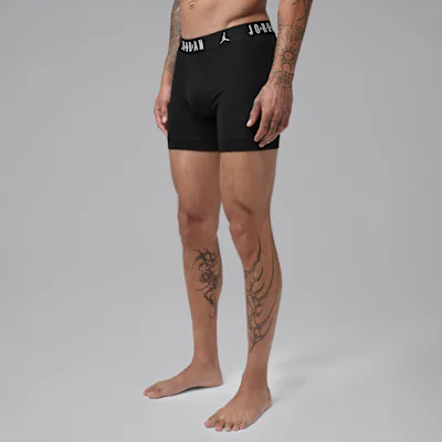 Jordan Men's Dri-FIT Cotton Boxer Briefs (5-Pack) - Black