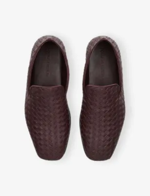 BOTTEGA VENETA Intrecciato Leather Loafers - EUR 42.5 / 8.5 UK MEN detail 2