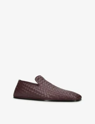 BOTTEGA VENETA Intrecciato Leather Loafers - EUR 42.5 / 8.5 UK MEN detail 3