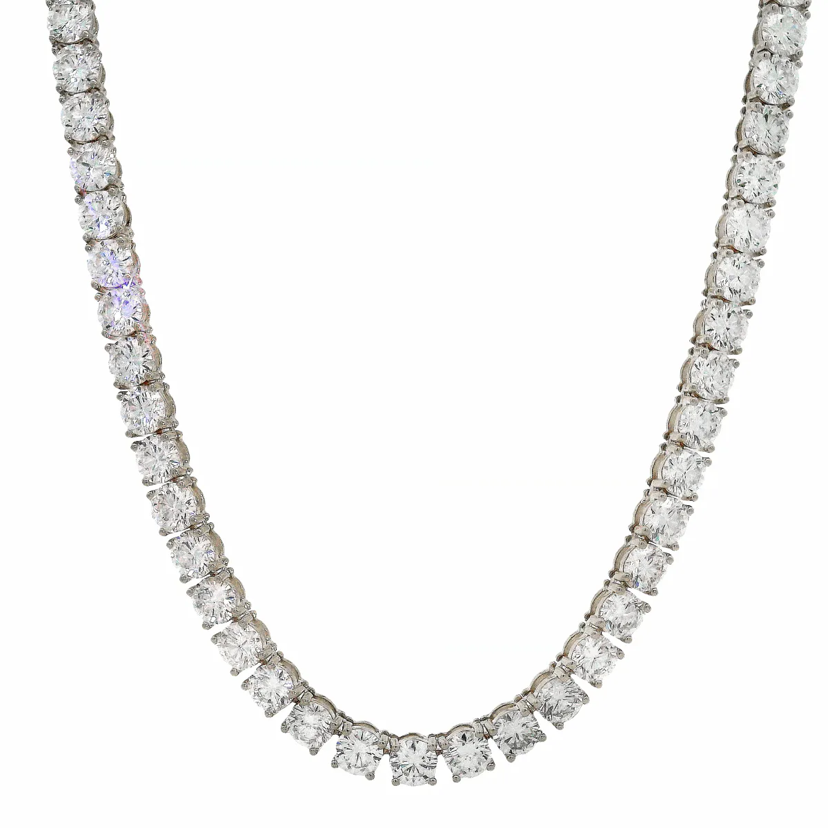 AHMED - MOON JEWELRY 75 Pointer Diamond Tennis Chain 70918 in Rose Gold – Chain