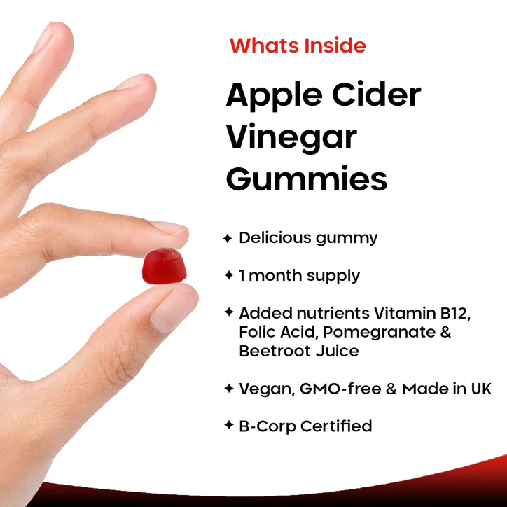 New Leaf Products Apple Cider Vinegar Gummies 30 gummies detail 2