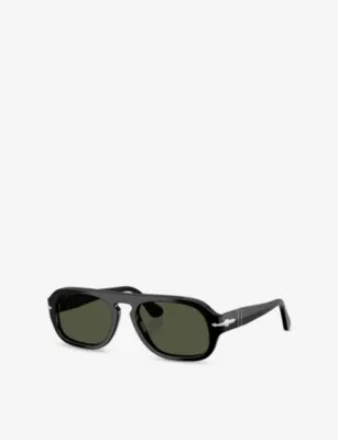 PERSOL PO3369S Pilot-Frame Acetate Sunglasses detail 2