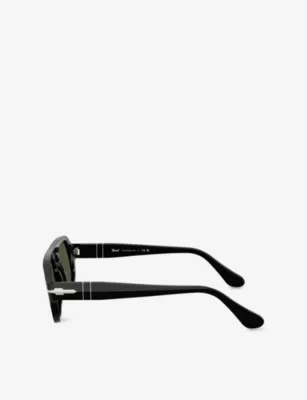 PERSOL PO3369S Pilot-Frame Acetate Sunglasses detail 3