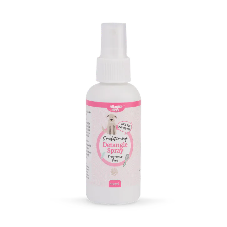 Nilaqua Pets Gentle Detangle Spray 100ml – Extended Range > Pet Wellness > Pet Grooming > Pet Skincare