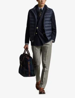 POLO RALPH LAUREN Colden Packable Shell-Down Gilet in COLLECTION NAVY, additional product view 2