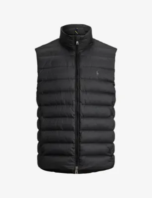 POLO RALPH LAUREN Colden Packable Shell-Down Gilet in POLO BLACK – Mens | Coats & jackets | Gilets
