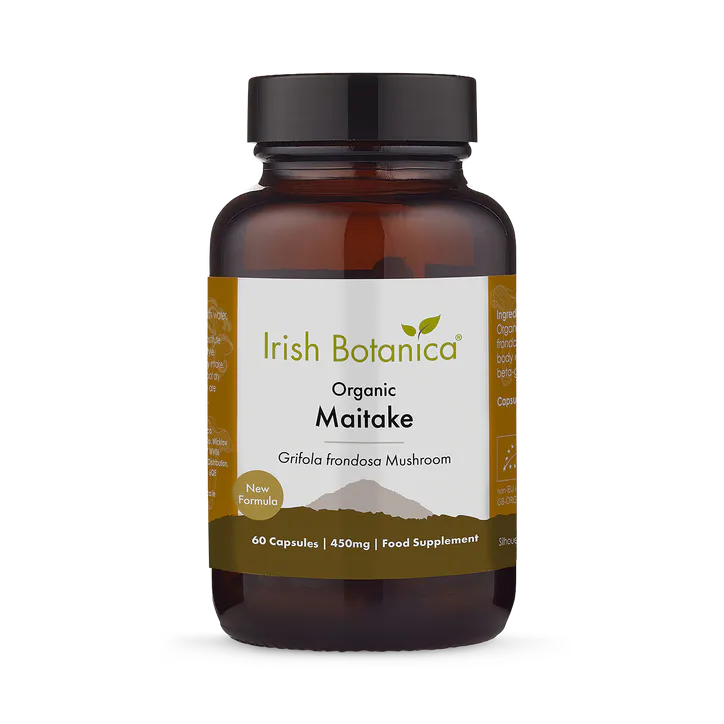 Irish Botanica Organic Maitake Mushroom - 60 Capsules