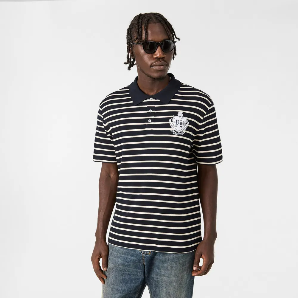 Balmain Men's Cotton Short Sleeve Polo Shirt detail 3