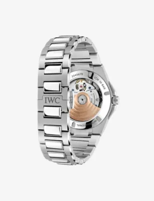 IWC Ingenieur Stainless-Steel Automatic Watch 35mm detail 3
