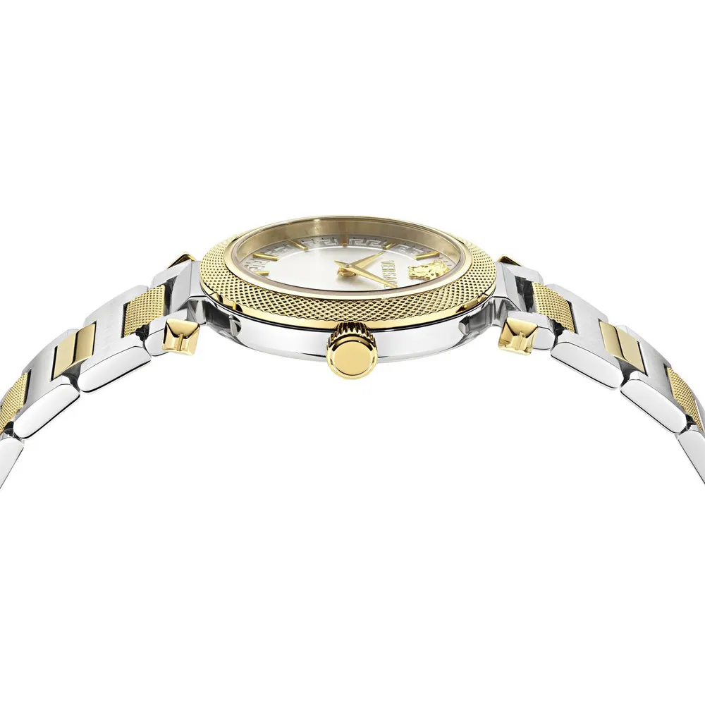 Versace Versace Greek Watch 71 in White/Gold, additional product view 3