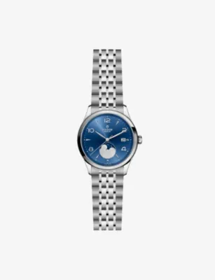 TUDOR 1926 Luna Stainless-Steel Automatic Watch 39mm in Blue, additional product view 2
