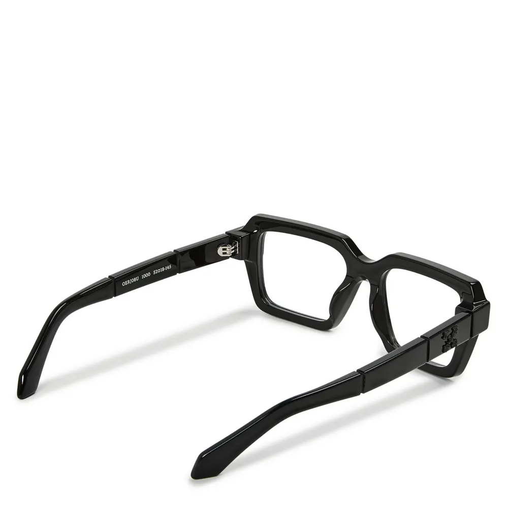 Off White Off Eyewear Style 8U 99 in Black, additional product view 2