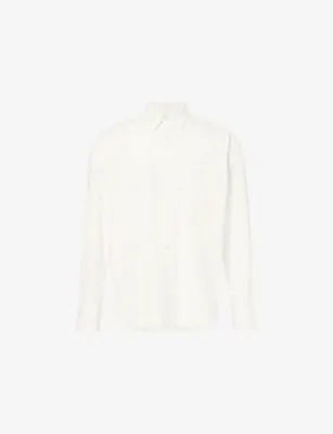 THE ROW Marek Relaxed-Fit Cotton-Poplin Shirt