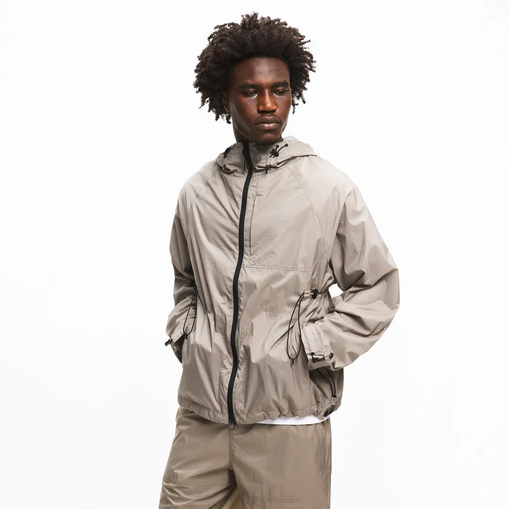 A-COLD-WALL Men's Balfron Hood Bomber Jacket in Shale 0046, additional product view 3