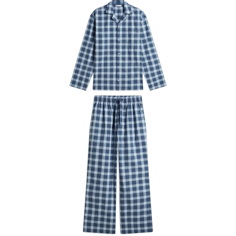 Tommy Hilfiger Long Sleeve Woven Pyjama Set