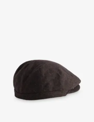 BARBOUR Barlow Wool-Blend Flat Cap - M detail 3