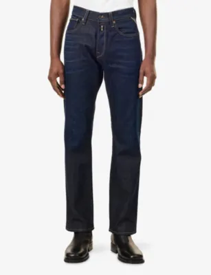 REPLAY Deryck Straight-Leg Denim Jeans - 34/30 in DARK BLUE, additional product view 3