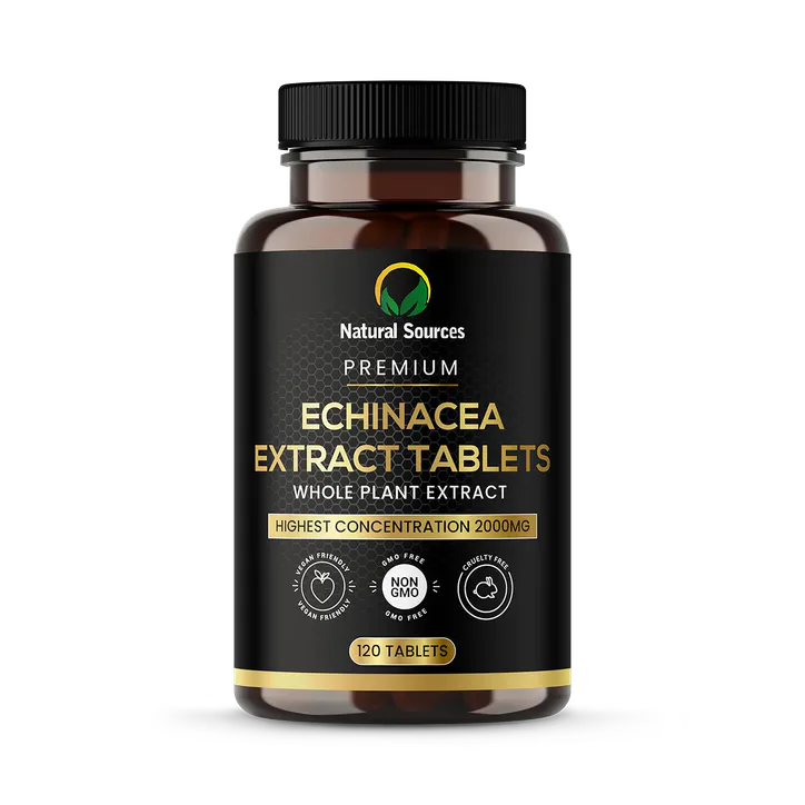 Natural Sources Echinacea Tablets 120 Whole Plant Extract Tablets – Vitamins & Supplements > Condition > Cold & Immune Support
