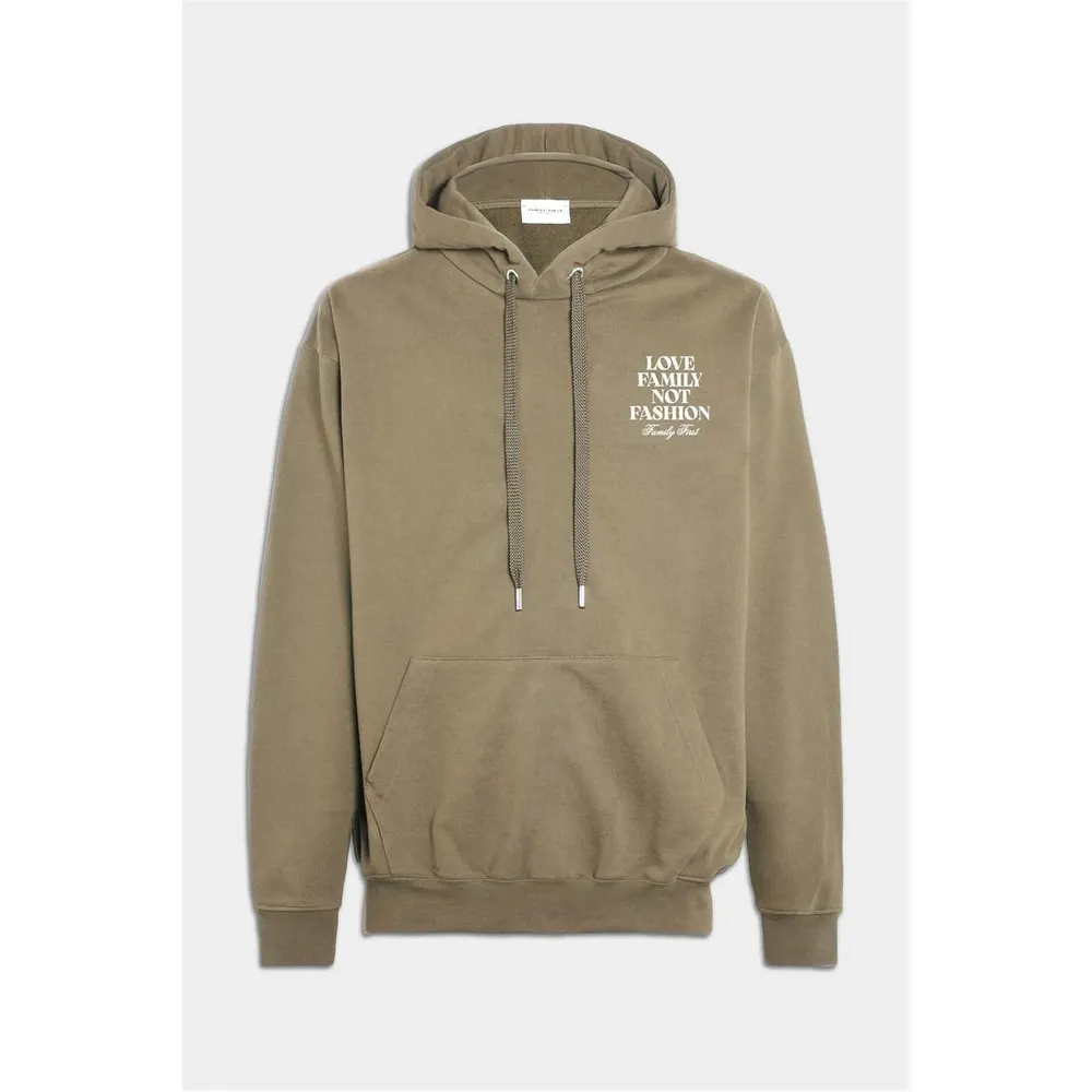 Family First Men's Crew Jumper in Light Green – Clothing