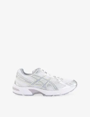 ASICS Gel 1130 Leather and Mesh Trainers - 6 in WHITE PIEDMONT GREY – Mens | Trainers | Lace up trainers