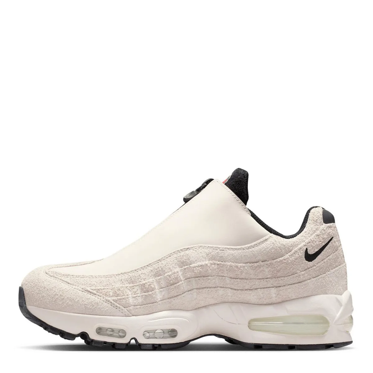 For Him Nike Mens Air Max 95 Zip SP Trainers in Phantom, additional product view 2