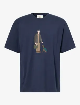 BARBOUR Fordyce Graphic-Print Cotton T-Shirt