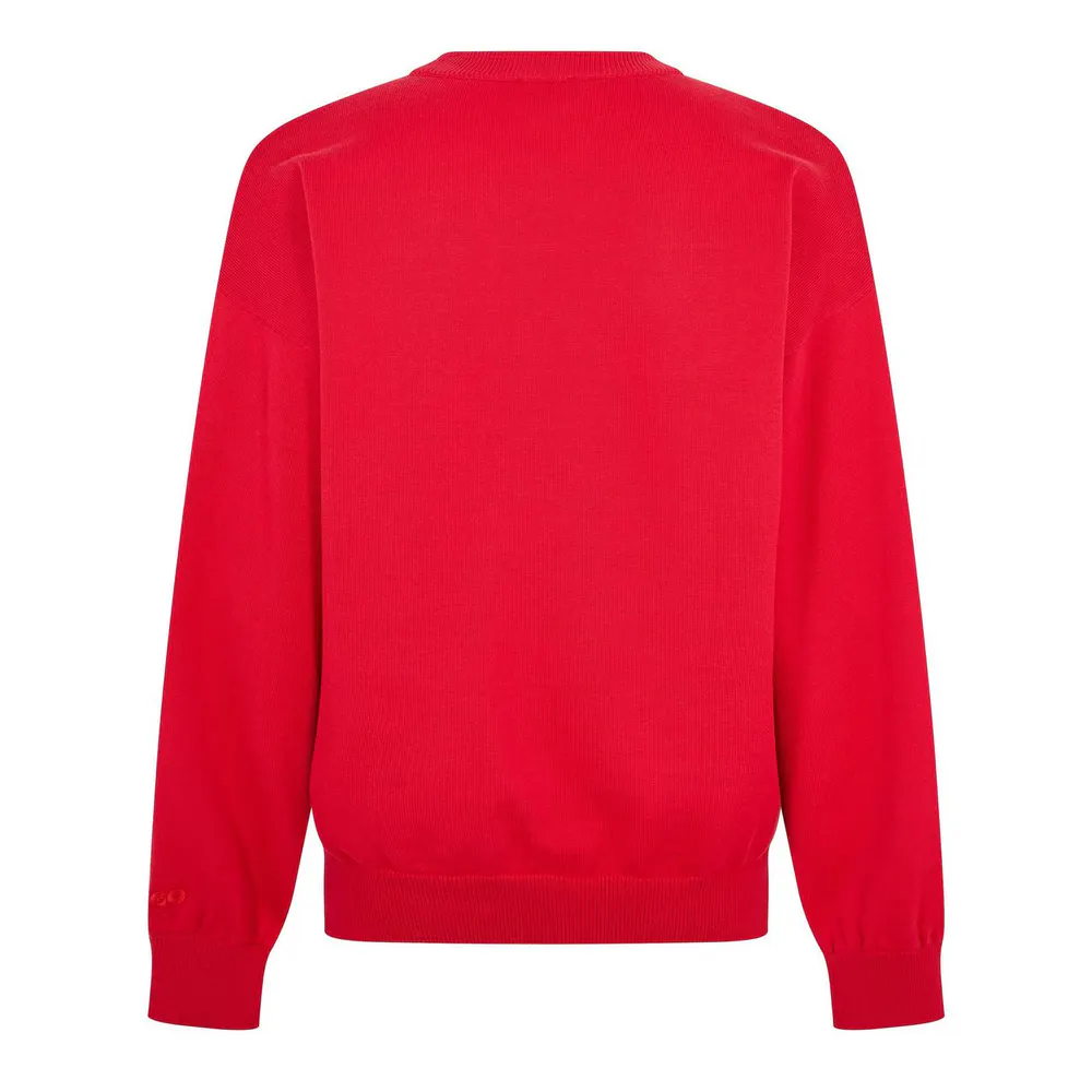 Hugo Men's Swart Crew Sweatshirt detail 2