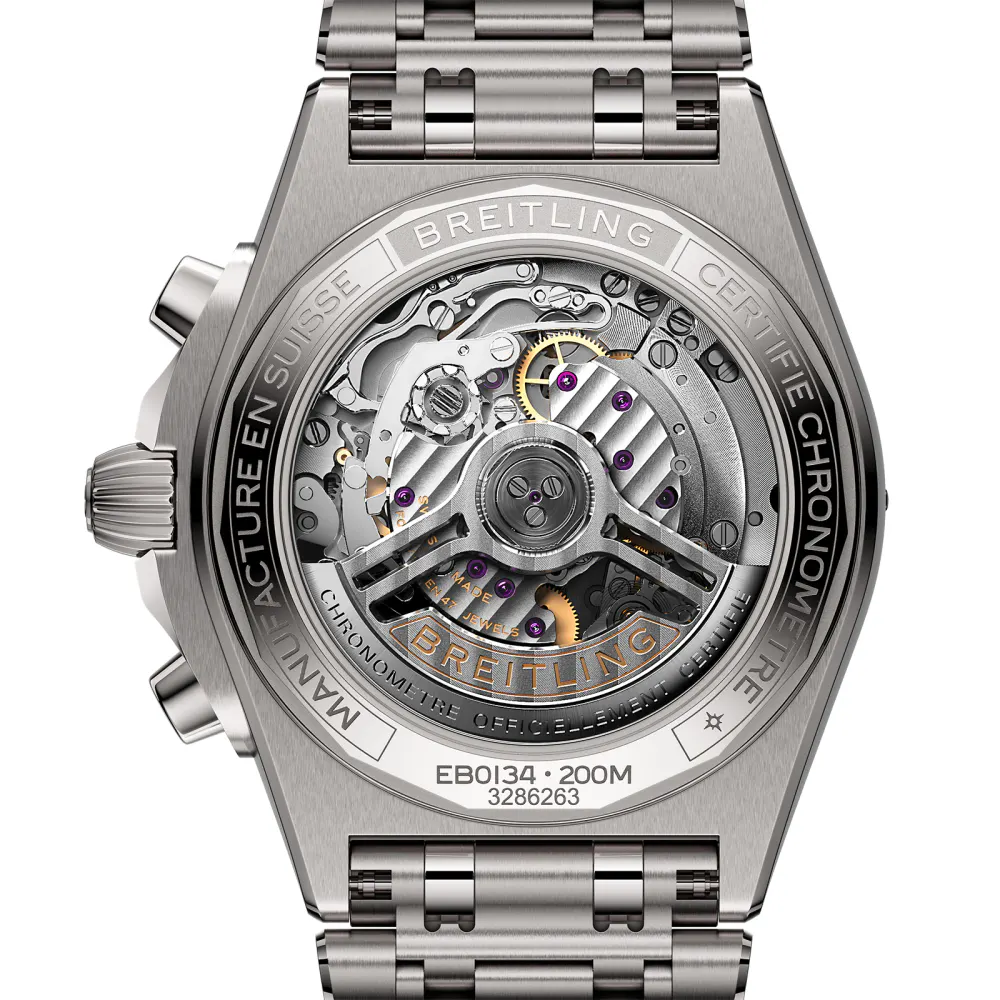 Breitling Chronomat B01 42mm Mens Watch Grey Titanium in Grey, additional product view 2