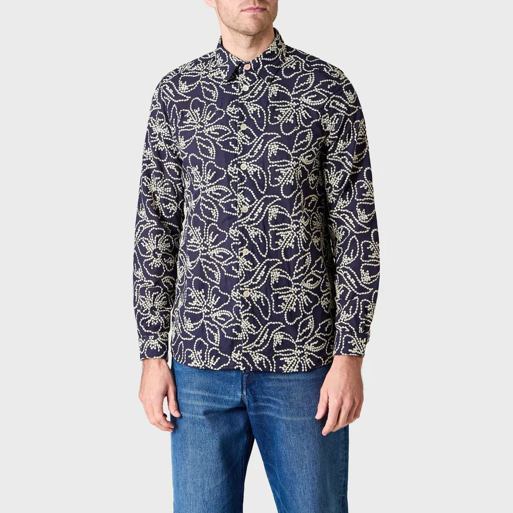 PS Paul Smith PS Flower LS Shirt Sn61 detail 2