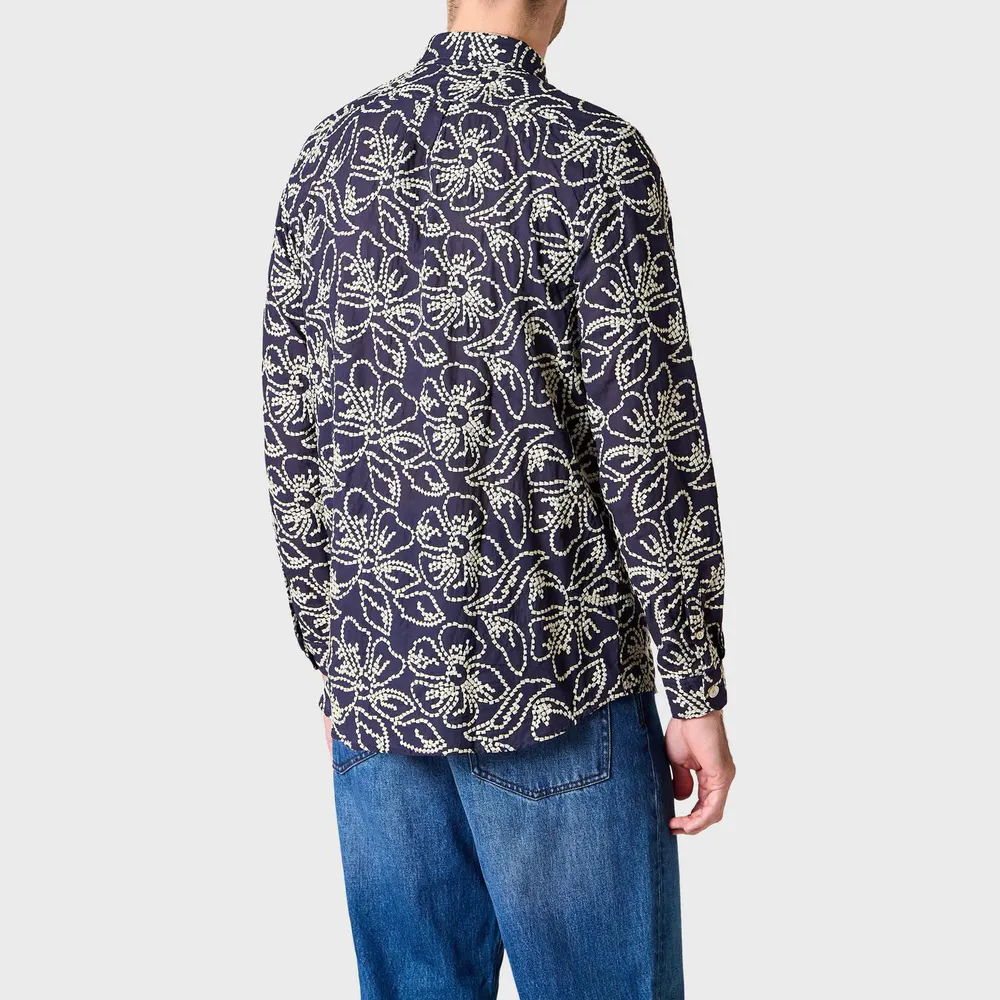 PS Paul Smith PS Flower LS Shirt Sn61 detail 3