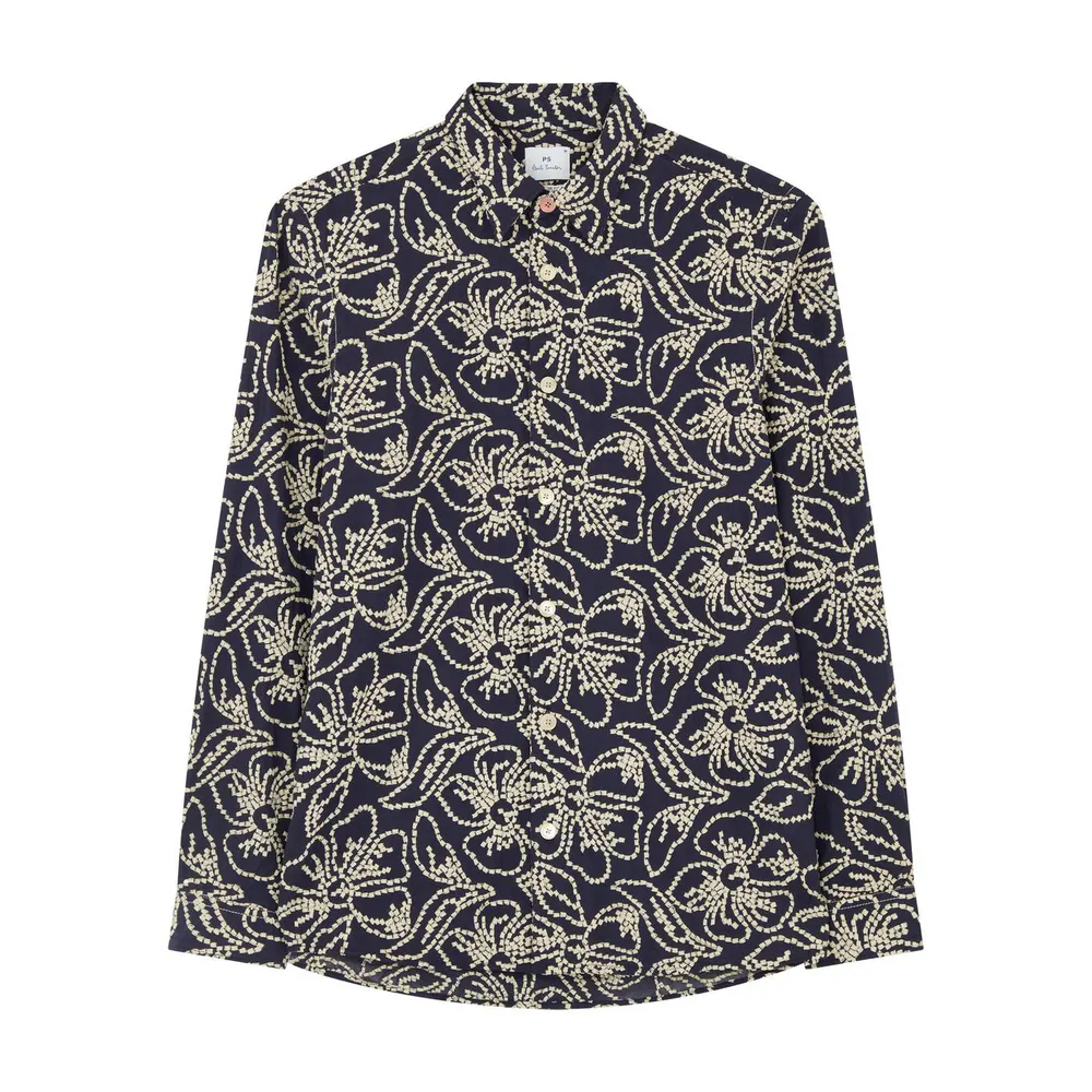 PS Paul Smith PS Flower LS Shirt Sn61