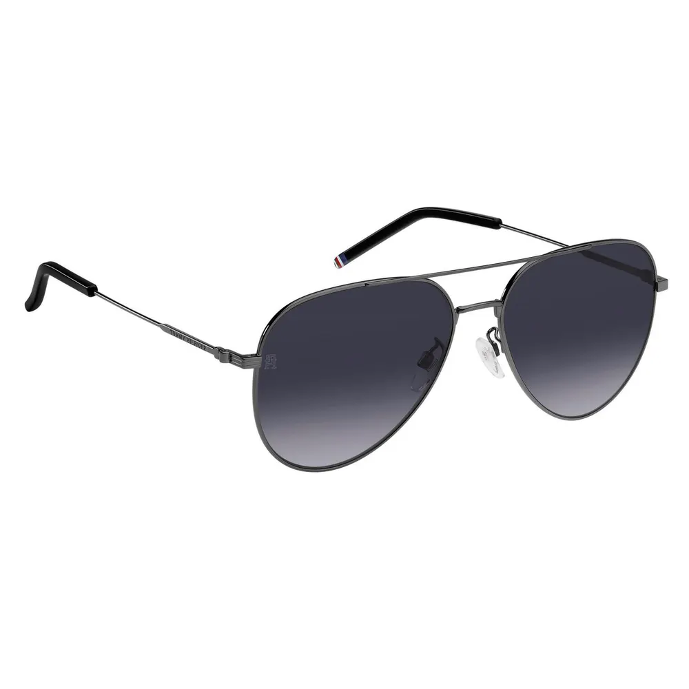 Tommy Hilfiger Men's Pilot Aviator Sunglasses detail 3