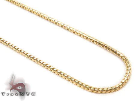 JALGAS - JOE RODEO CHAINS 14K Yellow Gold Franco Chain 20 Inches, 1mm 33191 in Yellow – Chain