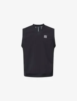 MANORS Reversible V-Neck Stretch-Woven Vest