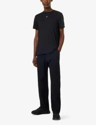 GYMSHARK Running Slim-Fit Stretch-Woven T-Shirt detail 2