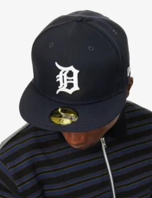 NEW ERA 59FIFTY Detroit Tigers Authentic On Field Home Woven Baseball Cap - 7 3/8 detail 2