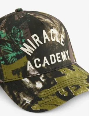 NAHMIAS Miracle Academy Camouflage-Pattern Cotton Trucker Cap in CAMO, additional product view 2