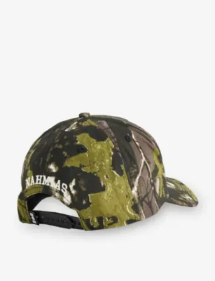 NAHMIAS Miracle Academy Camouflage-Pattern Cotton Trucker Cap in CAMO, additional product view 3