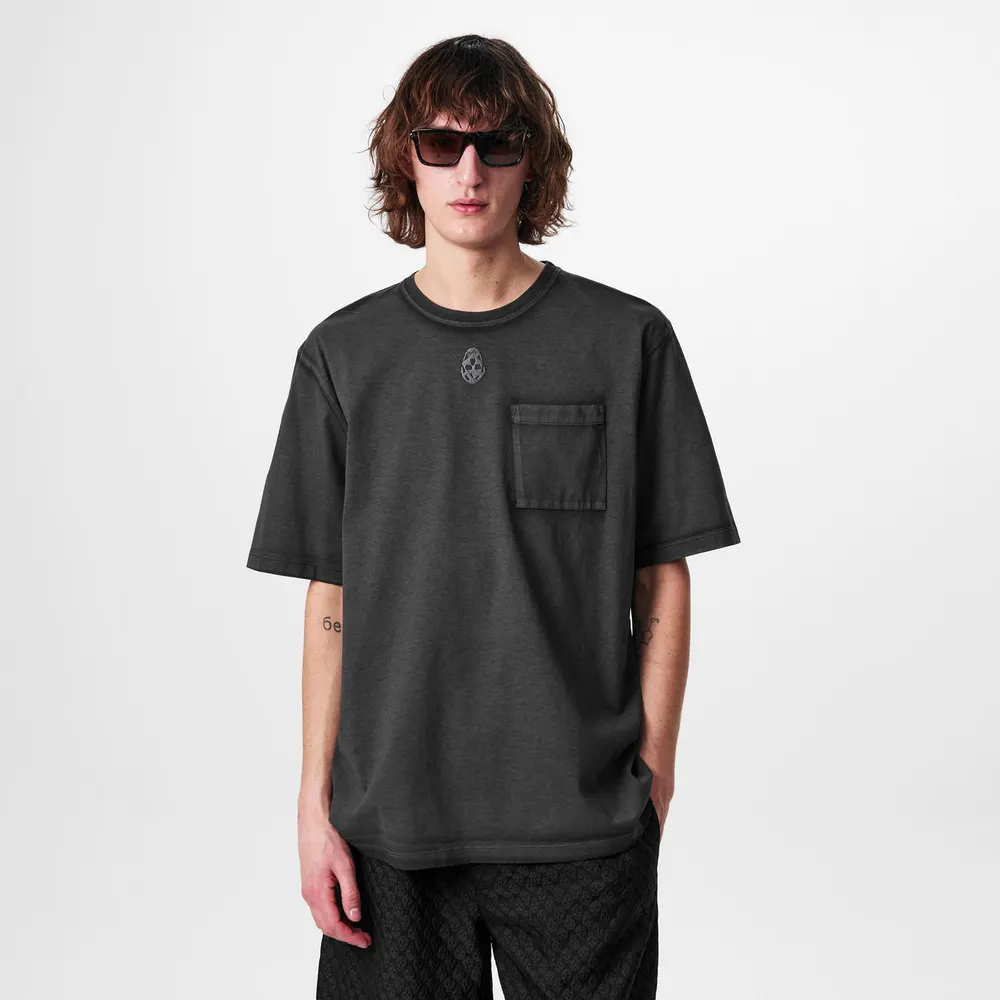 Alexander McQueen Faded T-Shirt detail 3