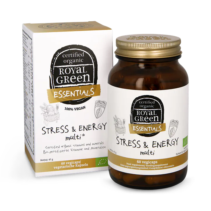 Royal Green Stress & Energy Multi Bio 60 Capsules