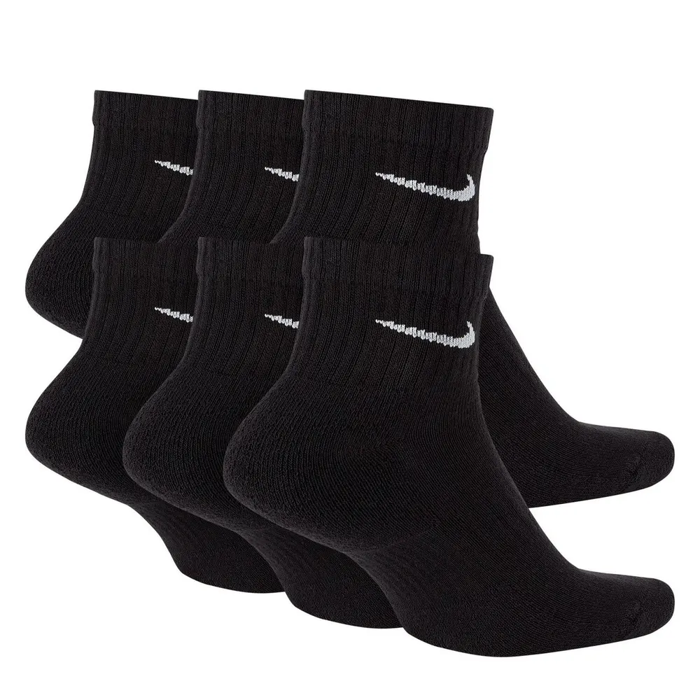 Nike Men's 6 Pack Quarter Socks detail 2