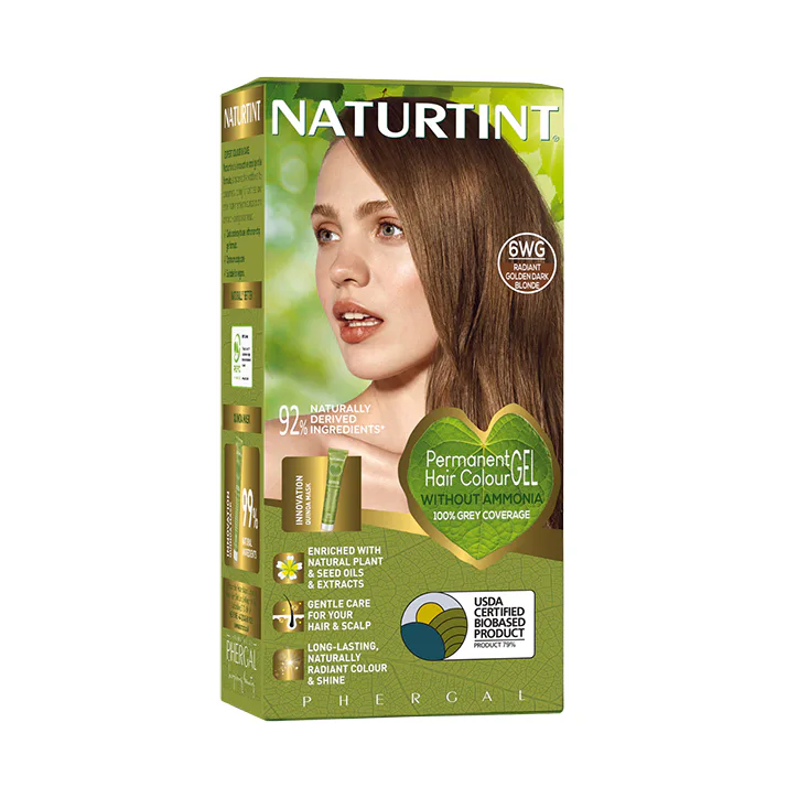 Naturtint Permanent Hair Colour Gel 6WG (Radiant Golden Dark Blonde)