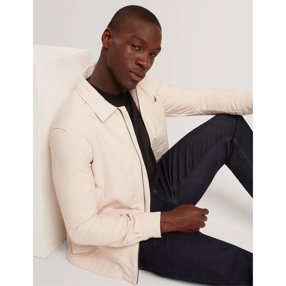 Ted Baker Men's Quilt Overshirt detail 2