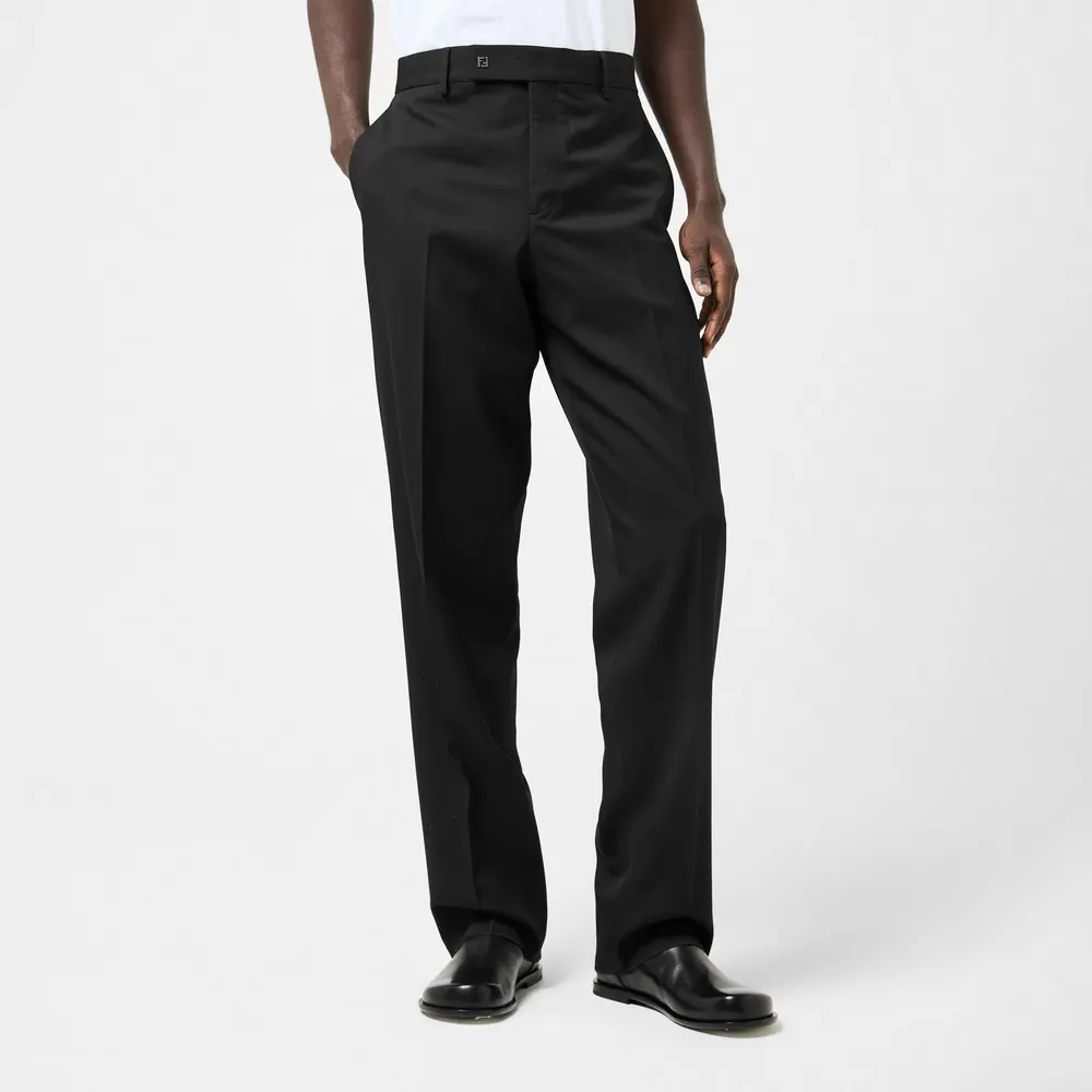Fendi Men's Straight Leg Trousers detail 3