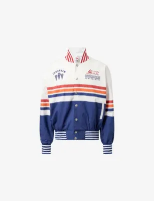 ICECREAM Moto Logo-Print Cotton Bomber Jacket