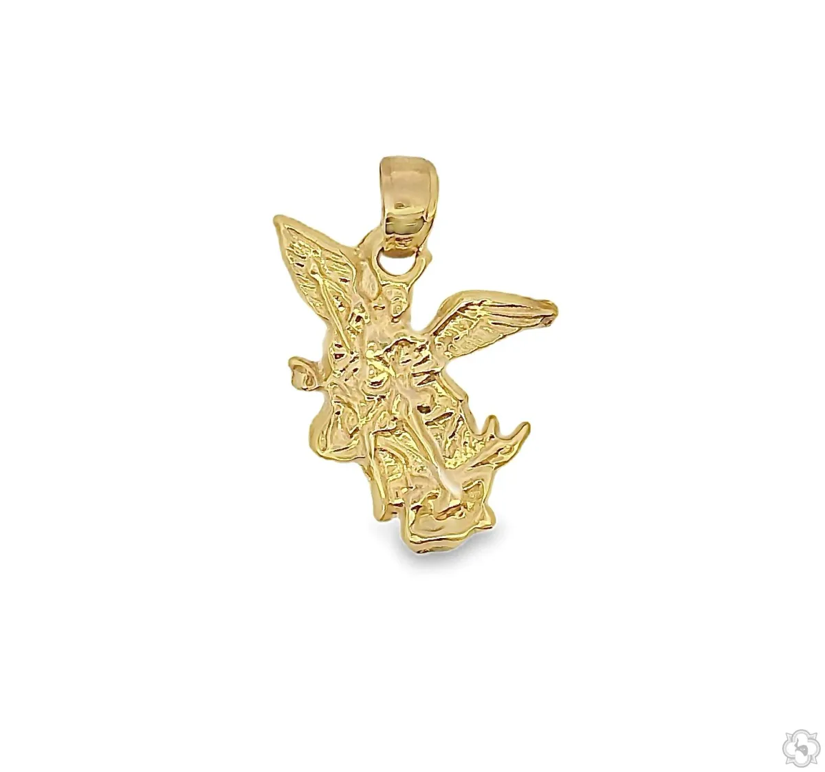 MARYAM - CLOSE OUT Small St Saint Michael Charm Pendant Protection 62996 in Rose – Pendant