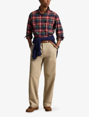 POLO RALPH LAUREN Classic-Fit Plaid Cotton Flannel Workshirt detail 2